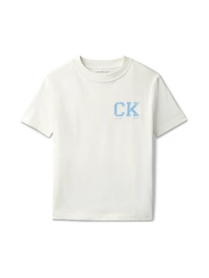 Foto van product T-shirt print Calvin Klein Jeans wit