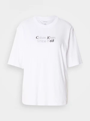 Foto van product T-shirt print Calvin Klein Jeans wit