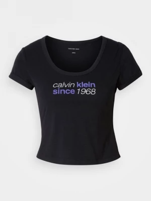 Foto van product T-shirt print Calvin Klein Jeans zwart
