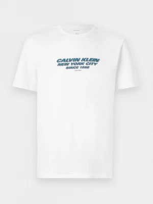Foto van product T-shirt print Calvin Klein wit