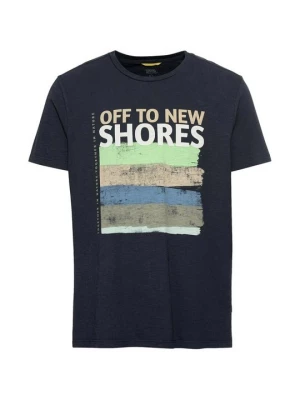 Foto van product T-shirt print Camel Active donkerblauw