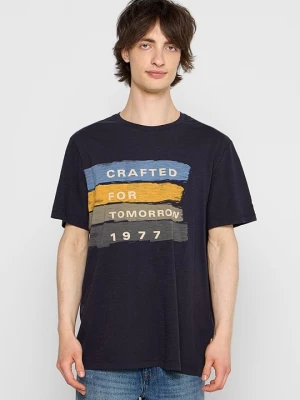 Foto van product T-shirt print Camel Active donkerblauw