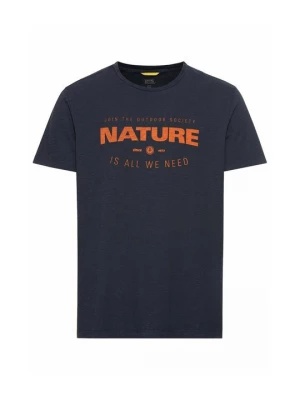 Foto van product T-shirt print Camel Active donkerblauw