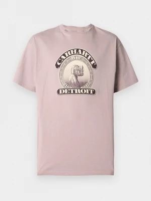 Foto van product T-shirt print Carhartt WIP donkerroze
