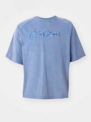 Foto van product T-shirt print Carlo Colucci blauw