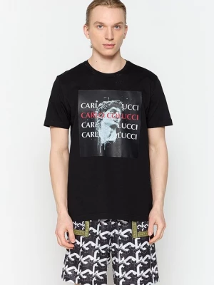 Foto van product T-shirt print Carlo Colucci zwart