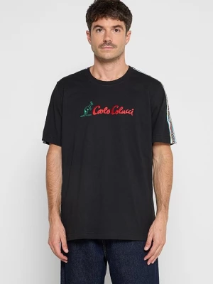 Foto van product T-shirt print Carlo Colucci zwart