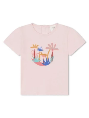 Foto van product T-shirt print Carrément beau donkerroze
