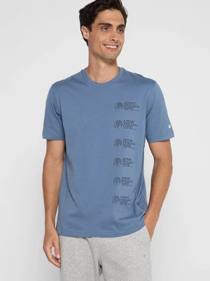 Foto van product T-shirt print Champion blauw