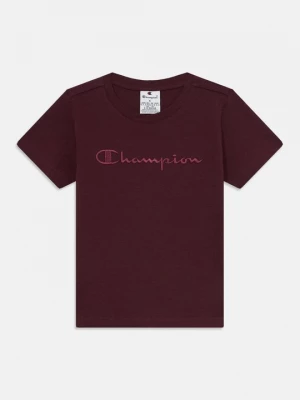 Foto van product T-shirt print Champion bordeauxrood