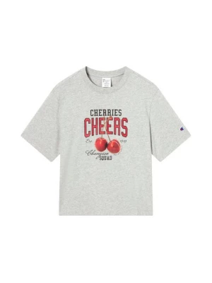 Foto van product T-shirt print Champion lichtgrijs