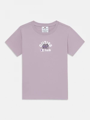 Foto van product T-shirt print Champion mauve