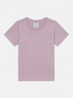 Foto van product T-shirt print Champion mauve