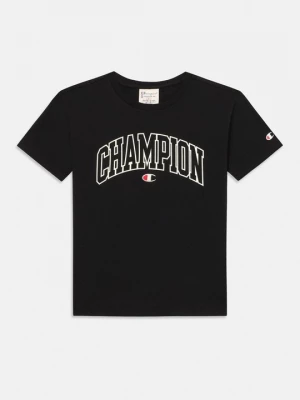 Foto van product T-shirt print Champion zwart