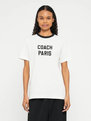 Foto van product T-shirt print Coach wit