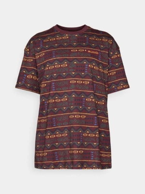 Foto van product T-shirt print Columbia bordeauxrood