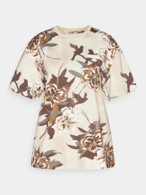 Foto van product T-shirt print Columbia donkerbruin