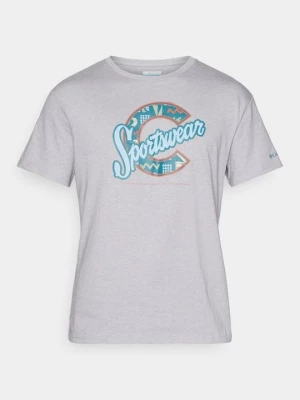 Foto van product T-shirt print Columbia grijs