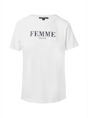 Foto van product T-shirt print comma crème