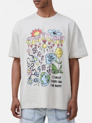 Foto van product T-shirt print Cotton On beżowy