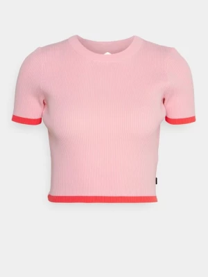 Foto van product T-shirt print Cotton On donkerroze