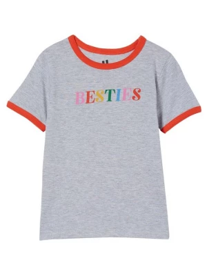 Foto van product T-shirt print Cotton On lichtgrijs gemêleerd