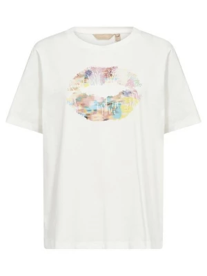 Foto van product T-shirt print Culture crème