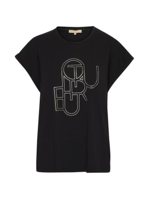 Foto van product T-shirt print Culture zwart