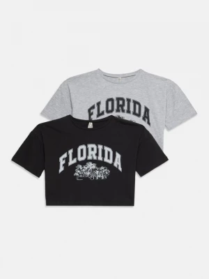 Foto van product T-shirt print DeFacto zwart