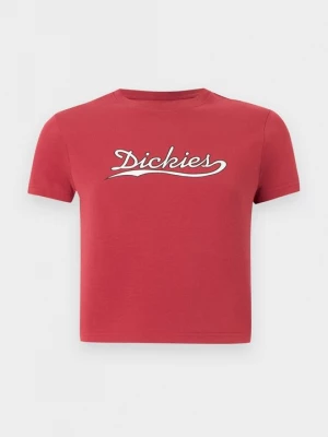 Foto van product T-shirt print Dickies donkerrood