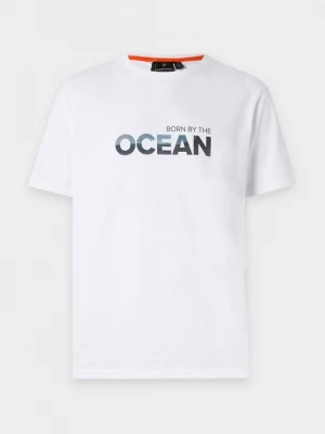 Foto van product T-shirt print Didriksons wit