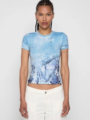 Foto van product T-shirt print Diesel blauw