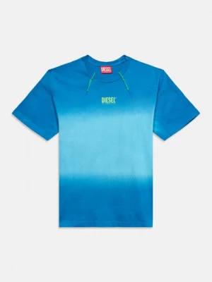 Foto van product T-shirt print Diesel blauw