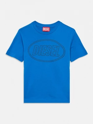 Foto van product T-shirt print Diesel blauw