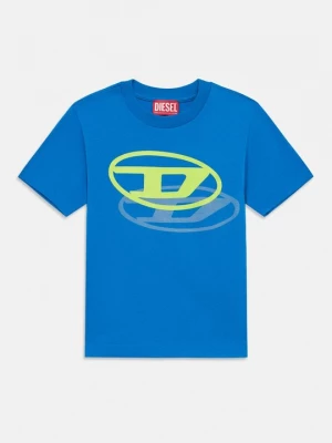 Foto van product T-shirt print Diesel blauw