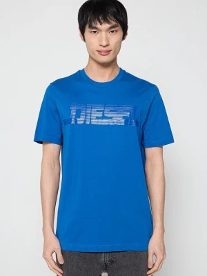 Foto van product T-shirt print Diesel blauw