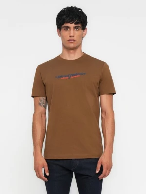 Foto van product T-shirt print Diesel bruin