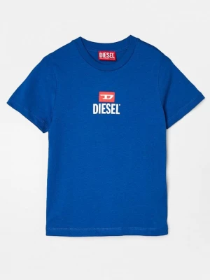 Foto van product T-shirt print Diesel donkerblauw