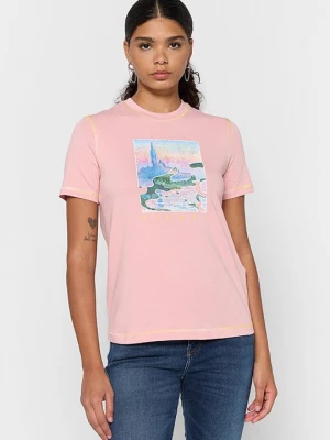 Foto van product T-shirt print Diesel roze