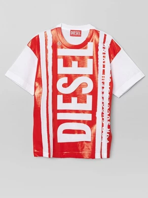 Foto van product T-shirt print Diesel wit