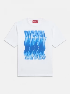 Foto van product T-shirt print Diesel wit