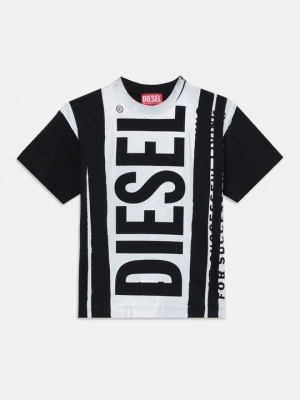 Foto van product T-shirt print Diesel zwart