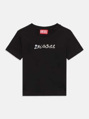 Foto van product T-shirt print Diesel zwart
