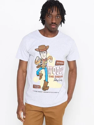 Foto van product T-shirt print Disney lichtgrijs gemêleerd