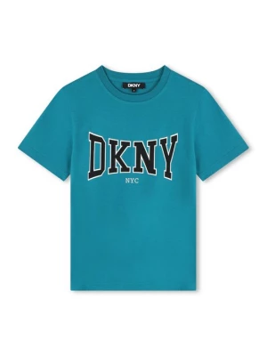 Foto van product T-shirt print DKNY blauw