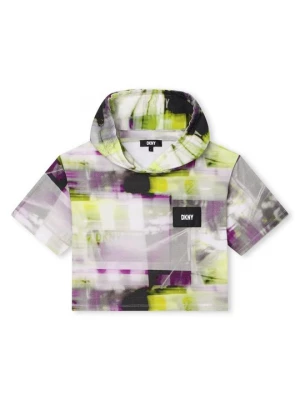 Foto van product T-shirt print DKNY paars