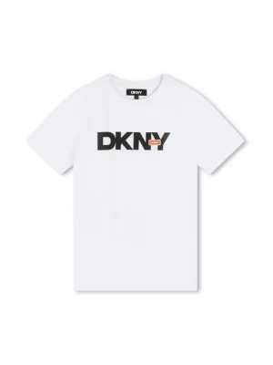 Foto van product T-shirt print DKNY wit