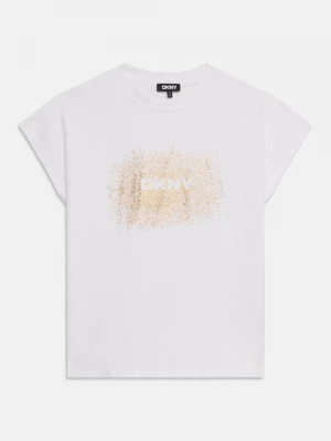 Foto van product T-shirt print DKNY wit