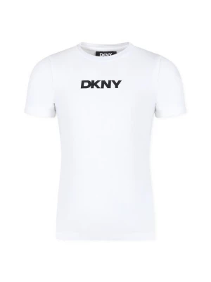 Foto van product T-shirt print DKNY wit