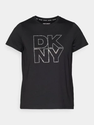 Foto van product T-shirt print DKNY zwart